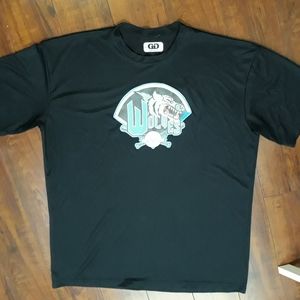Game Gear Wolves  Black T Shirt